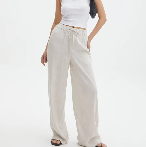 Linen Pants White