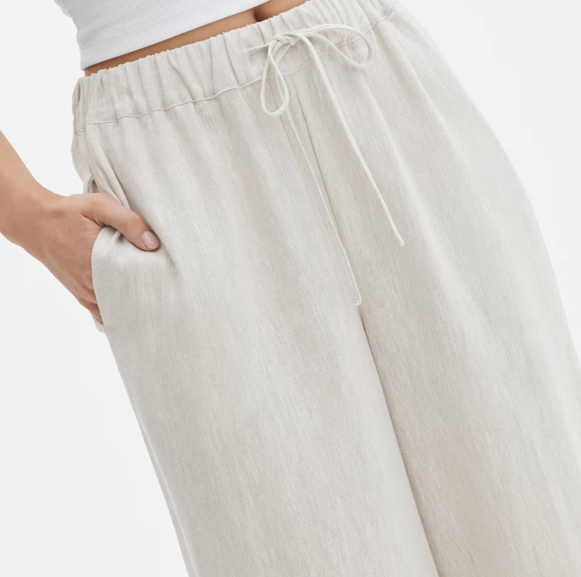 Linen Pants White